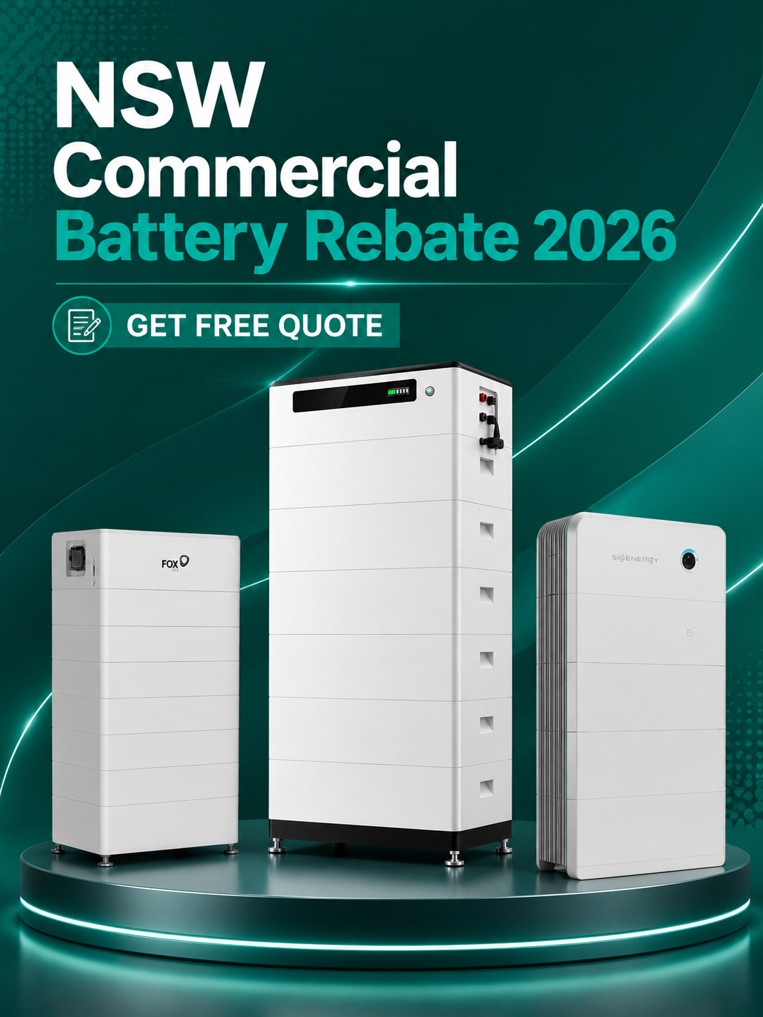 NSW Commercial Battery Rebate 2026